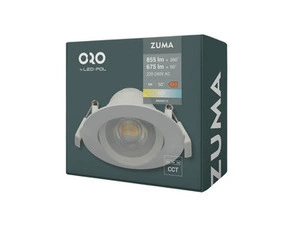 LED svítidlo vestavné LED POL ORO ZUMA LED R 9W CCT-W