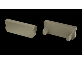 Koncovka profilu GREENLUX EC-PROFIL D INOX (12-0053-01)