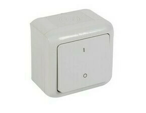 LEG 782386 FORIX ŠEDÁ DVOJPÓL. SPÍNAČ Č.2