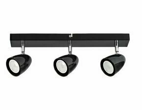 Svítidlo stropní RABALUX 73019 PERICO černá GU10 3x MAX 5W