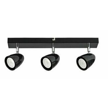 Svítidlo stropní RABALUX 73019 PERICO černá GU10 3x MAX 5W