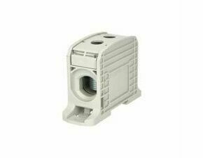 EL 1006040 Svorka univerzální RKA 185 LG, 353A, 1pól., AL/CU, šedá, na DIN/na panel (bal.1)