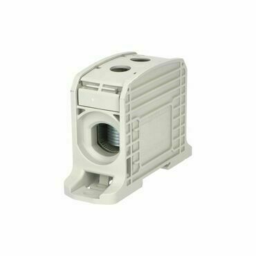 EL 1006040 Svorka univerzální RKA 185 LG, 353A, 1pól., AL/CU, šedá, na DIN/na panel (bal.1)