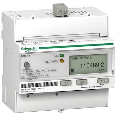 SCHN A9MEM3175 Elektroměr iEM3175 do 63A, komunikace LON, MID