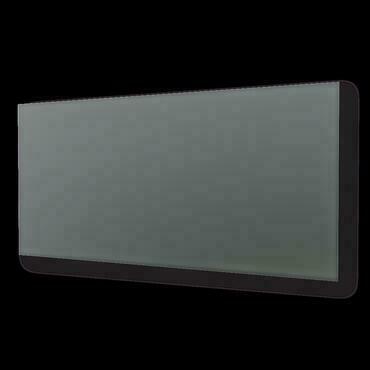 ECOSUN 600 GS Graphite Grafitově šedý, skleněný bezrámový panel na stěnu i strop, 600 W (20 ks/pal)