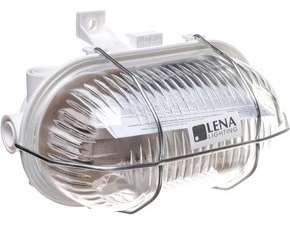 DAM OVAL 60 SIMETAL 2, prismatic, bílá, 1x42W GLS/E27, IP44