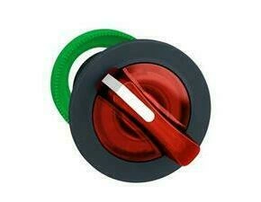 SCHN ZB5FK1243 Zapuštěné provedení, Otočný ovládač prosvětlený, Rudý, 2 pozice pevné