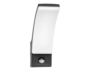 Svítidlo venkovní ECOPLANET RITA 12W, 1000lm, 4000K, IP65, senzor, černá