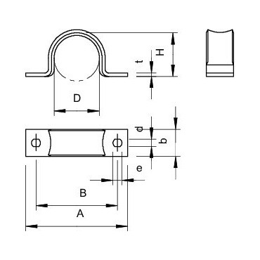 WN 7855 B 3 Upevňovací příchytka