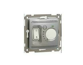 SCHN SDD113507 Sedna D/E - Podlahový termostat 16A, Aluminium RP 0,18kč/ks