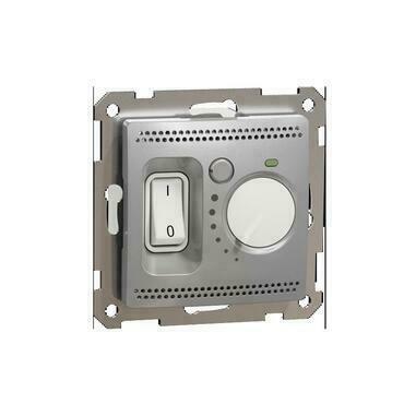 SCHN SDD113507 Sedna D/E - Podlahový termostat 16A, Aluminium RP 0,18kč/ks