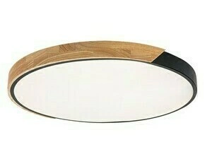 Stropní svítidlo Maple matná černá LED 42W RABALUX 71418