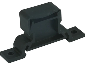 DEHN 919014  Držák sběrnice oboustranný, plast černý pro sběrnou lištu 18x3mm DEHN DEHN