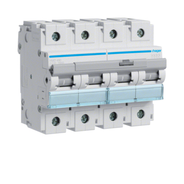 Jistič čtyřpolový HAGER HMD490 4-pól. 100 A, char. D, 15 kA