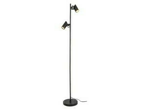 Stojací lampa Maximilian matná černá GU10 2×10W RABALUX 73046