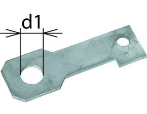 Třmen připojovací DEHN 923218, IF 3, přímý, průměr otvoru d1 18mm