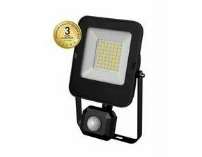 LED reflektor GREENLUX ALFA PIR SMD 30W NW, senzor, černá