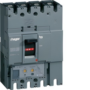 HAG HMW630JR Kompaktní jistič h3+ P630 LSI 50 kA, 3-pólový, In 630 A