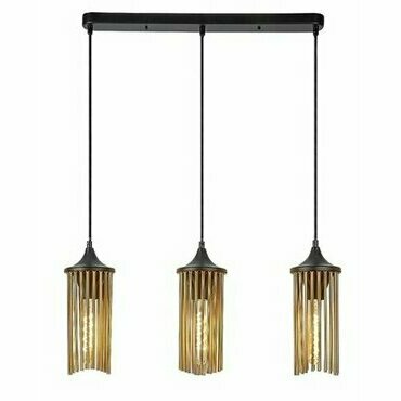 Svítidlo závěsné RABALUX 72153 ROXAS matná černá E27 3x MAX 40W