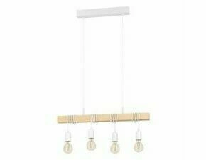 EGLO HL/4 E27 WEISS/HOLZ 'TOWNSHEND'