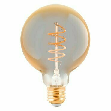 LED žárovka EGLO LM-E27-LED G95 4W 2000K AMBER 1STK