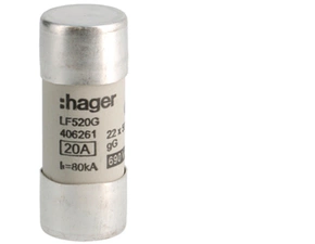 HAG LF520G Pojistka válcová, velikost 22x58, 20A gG, 690V AC