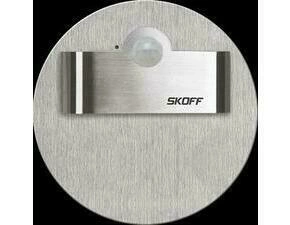 LED svítidlo orientační SKOFF Rueda Short 120 Senzor Light 10 V DC 1,0 W IP20 LED 3000K 120o INOX
