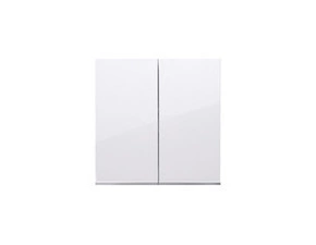 Kryt 2 násobný SIMON DKW9/11, pro přístroje: SW7/2XM, SW6P1 m, bílá