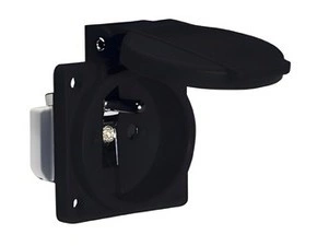 NG BALS71120 Zásuvka vestavná Quick Connect CZ černá (7173) 16A