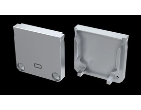 Koncovka profilu GREENLUX EC-PROFIL DILEDA GRAY HT (12-0934-01)