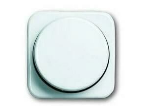 Kryt stmívače ABB Reflex SI 2CKA006599A0237, alpská bílá, s ot.ovl., s upev. Maticí 2115-214