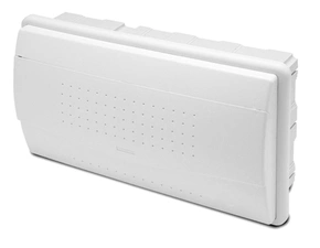 Rozvodnice zápustná FAM Rozvodnice NUOVA 3718 IP40, 17,5mod., neprůhl. dveře, 215x370x100mm