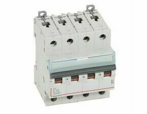 Jistič čtyřpolový LEGRAND 409334 DX3 4P C10 10000A/16KA