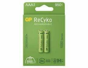 Baterie nabíjecí GP ReCyko B2111 1000 AAA (HR03) 2PP