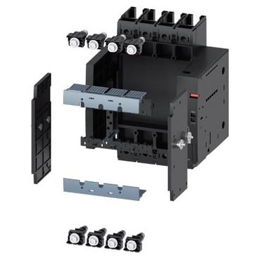 Výsuvné zařízení 3VA9124-0KD00 3VA9124-0KD00, 4pól, pro 3VA20, 3VA21