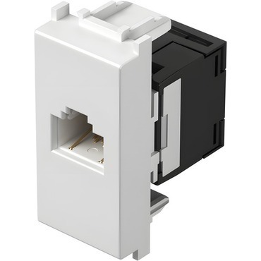 TEM KM39PW-U ZÁSUVKA KS CAT6 SCH RJ45 8/8 1M