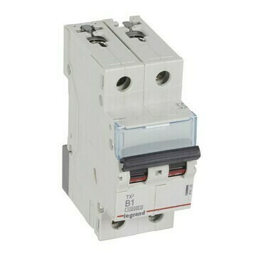 Jistič dvoupolový LEGRAND 404105 TX3 2P B1 10000A