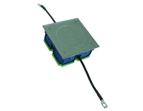 DEHN 476016  UP-krabice se zkušební svorkou 160x160x68mm se dvěma vodiči Cu 16mm2, L ca. 230mm DEHN DEHN