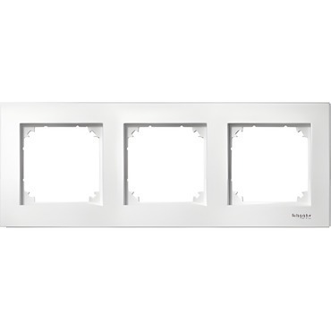 SCHN MTN488319 Merten - Rámeček trojnásobný, M-Plan II, Polar