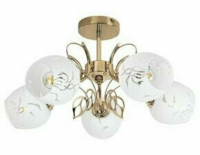 Svítidlo stropní RABALUX 5099 FAUNA zlatá E27 5x MAX 40W