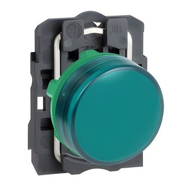Signálka s LED SCHNEIDER XB5AVM3, 230.....240V, zelená