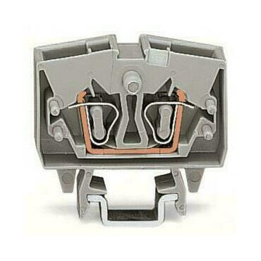 WAGO 264-701 2vodičová průchozí svorka Mini