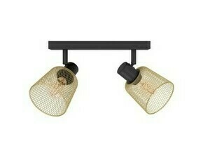 Svítidlo bodové EGLO BALKEN 2 E27 SCHWARZ MESSING COSLADA