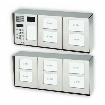 Tablo zvonkové CZECHPHONE 4004005827, E-INK DUO Standard, 110 jmenovek