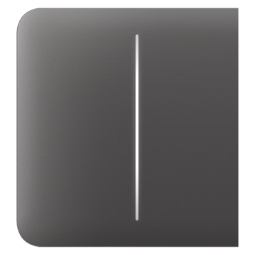 AJAX AJAX46023 AJAX SideButton (2-gang) - Boční dvou tlačítko, šedá