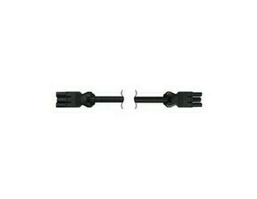 Kabel napájecí SIMON CR2010/14, 3x2,5mm2 s GST18i, bezhalog., RZ 0,6–1; 1metr, šedá grafit