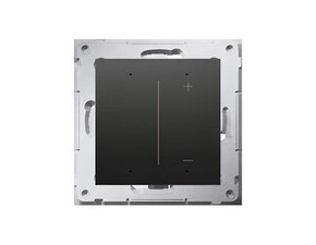 Stmívač pro LED pásky SIMON GO DESW1W.01/49, 12 - 24 V, Wi-Fi, černá matná metalizovaná