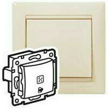 LEG 774115 VA BÉŽ. TLAČÍTKO SE SIGNÁLKOU