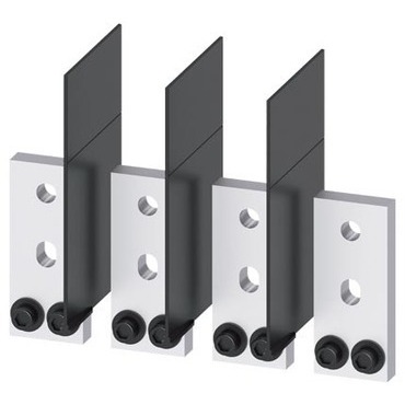 OEZ 3VA9604-0QB00 3VA9604-0QB00 Připojovací sada přední přívody - prodloužené, Cu/Al pasy / kabelová