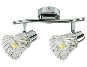 Bodové svítidlo Hestia chromová E14 2×40W RABALUX 5300